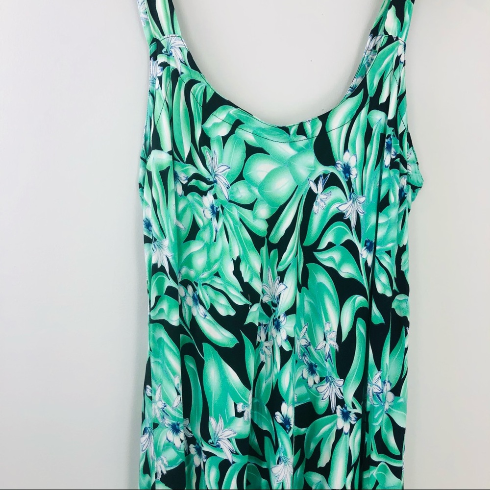 Rainbow Jo Tropical Palm Midi Dress - Picture 2 of 7